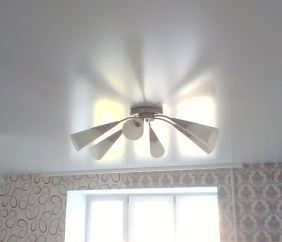 Сатиновые натяжные потолки